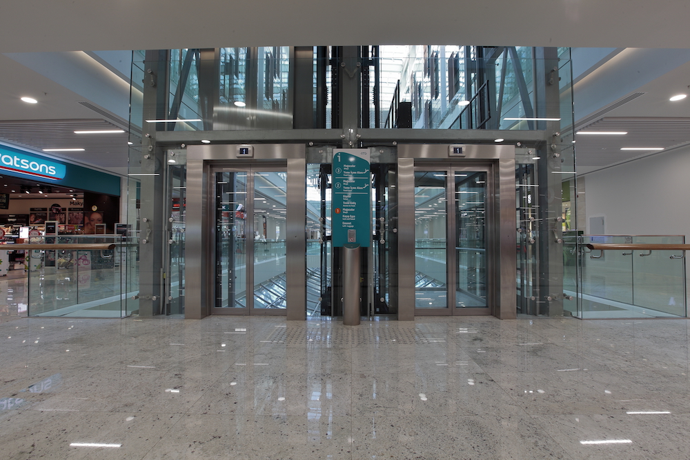 Glass Elevator Claddings